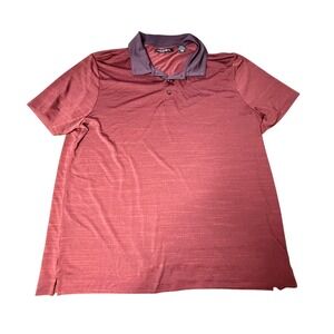 AXIST. Golf Polo Shirt Moisture Wicking‎ Athletic Burgundy XL